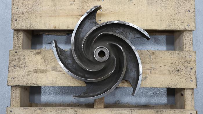 Unused Goulds 3175 3x6x14 CD4 5-Vane 14" Diameter Impeller #45436