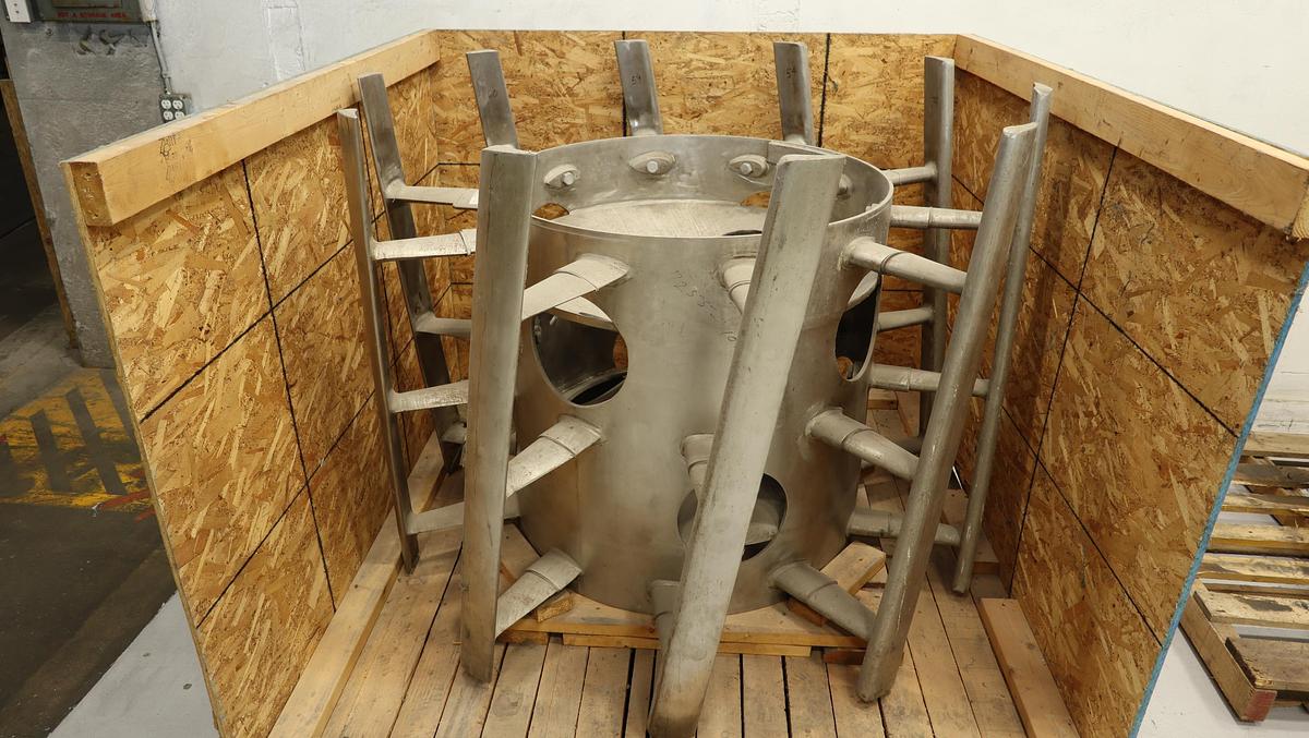 Unused Black Clawson UV800 10-Foil Rotor #46622