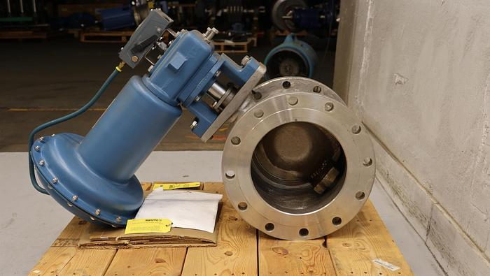 Refurbished Dezurik 10" Air Operated V-Ball Valve #45857