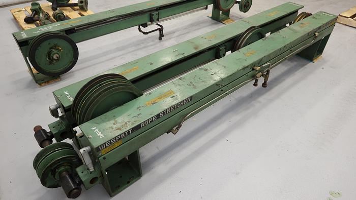 Used Wespatt WST Rope Stretcher System with Drive #44868