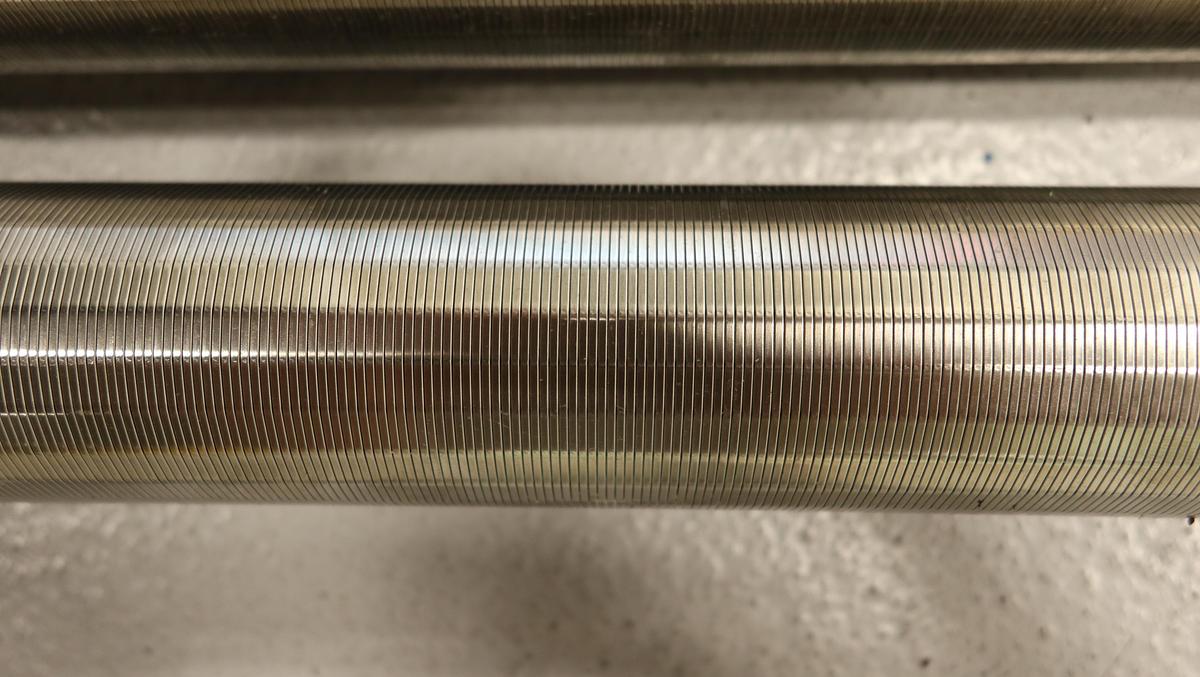 Used Kadant AES D-21080 3-Bank Canister Filter #46840