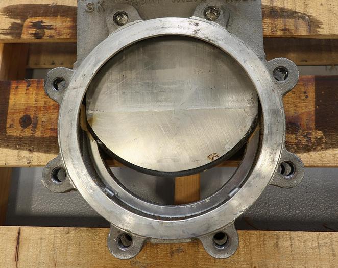 Used FABRI-VALVE 8" Hand Operated Knife Gate Valve #46250