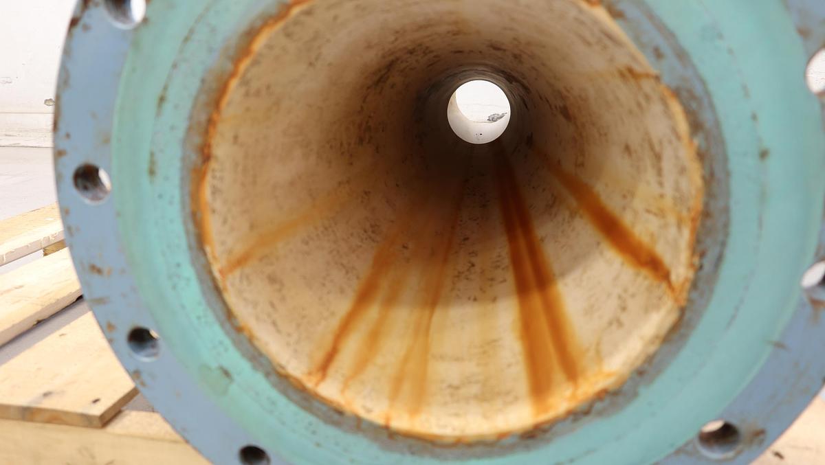 Used Black Clawson High Density Cleaner Cone Section #46655