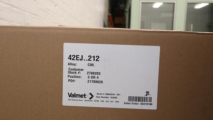Unused Valmet 42" Refiner Plate Set #46019