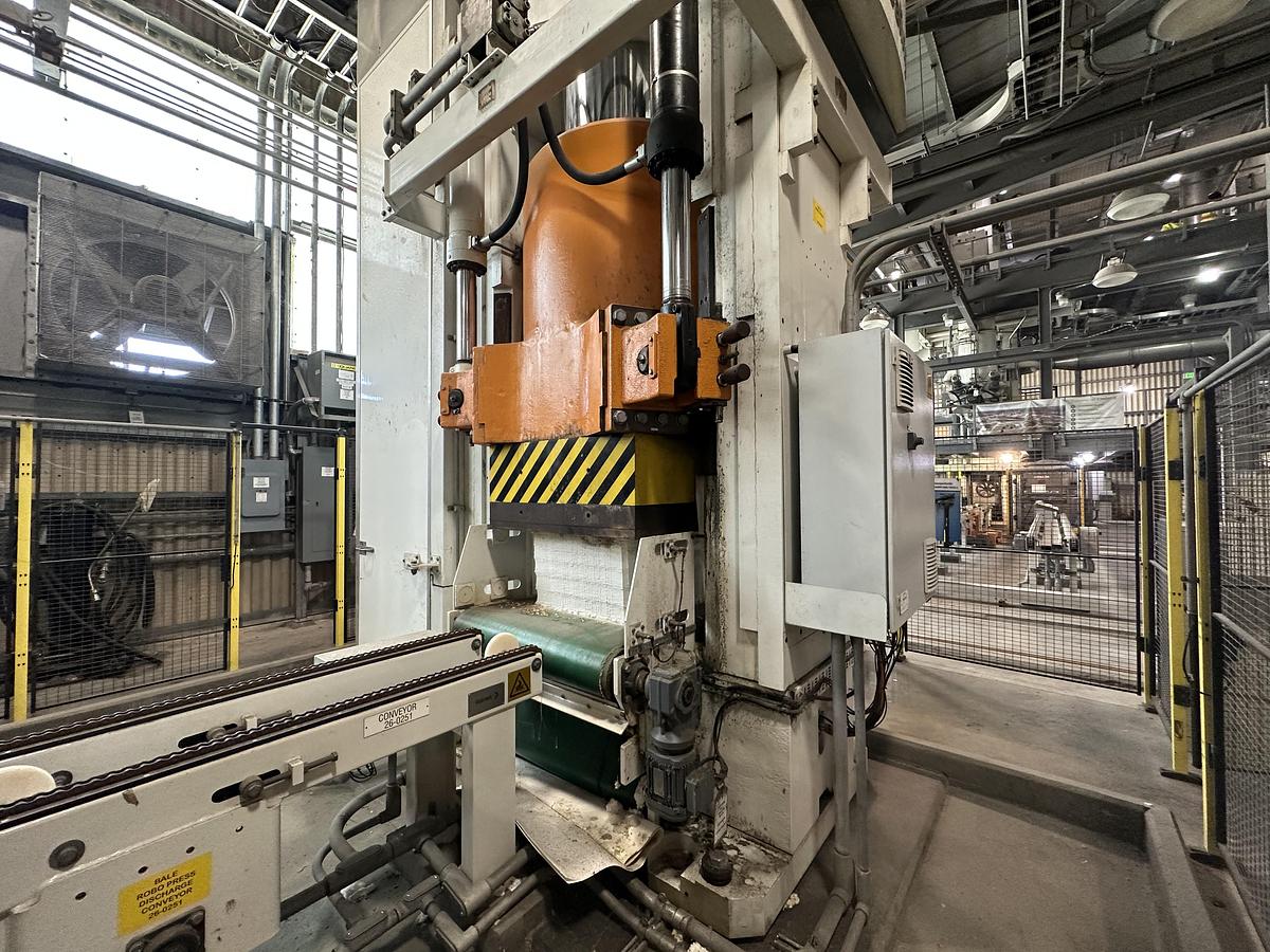 Used METSO Bale Forming & Bale Handling System