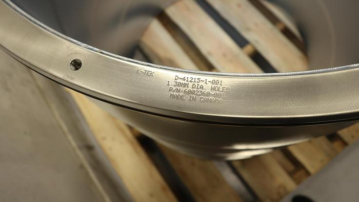 Unused Black Clawson  K-TEC UV400 Pressure Screen Basket, 0.51" Holes #46493