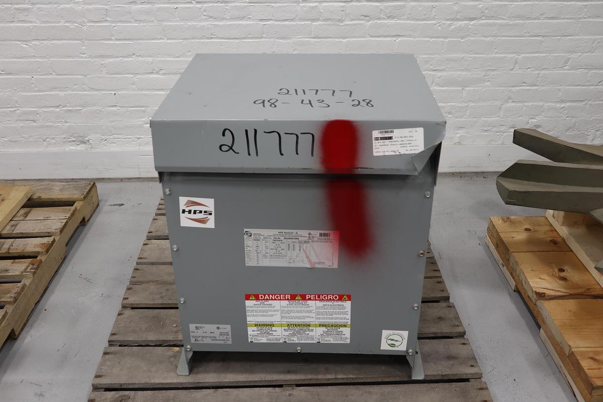 Used Hammond Power Solutions SG3A0075KB Transformer #47602