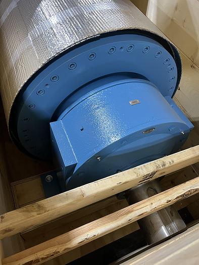 Used Miami Machine 100" Face Press Section With 4 Presses #44966