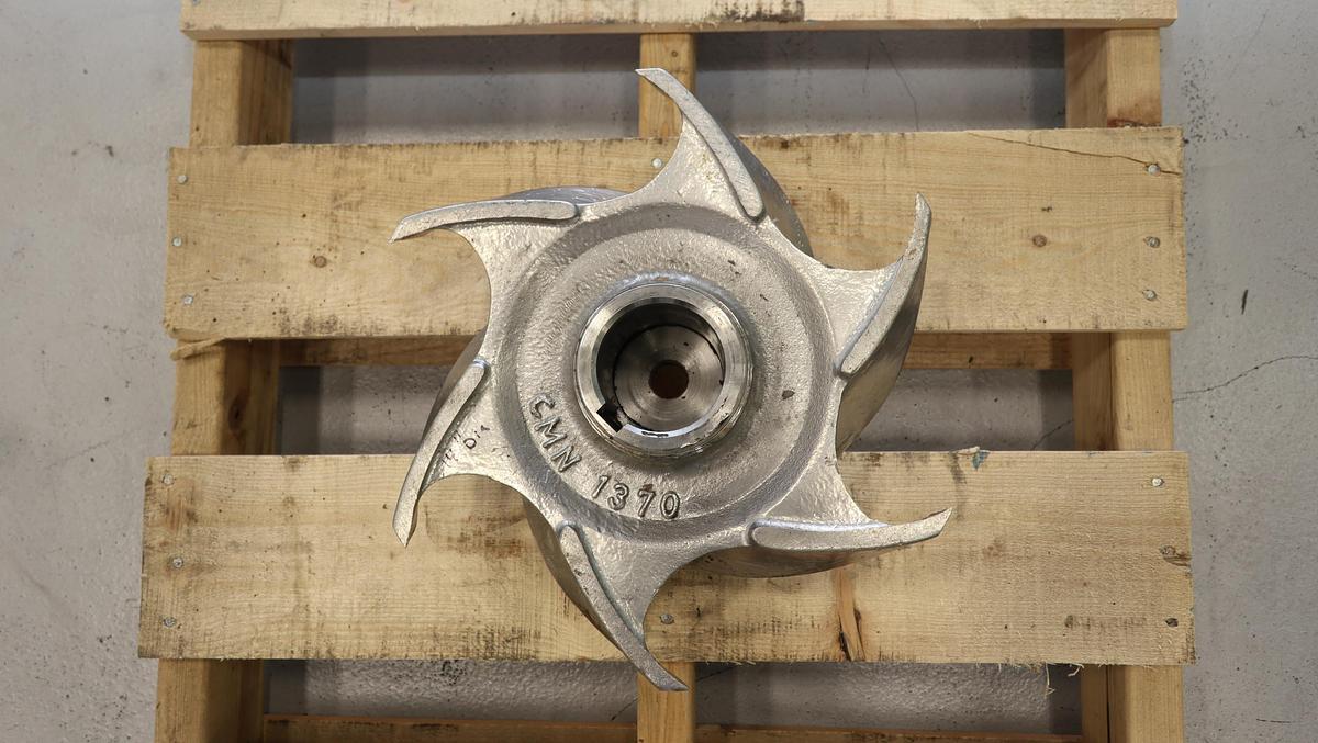 Unused Goulds 3175 M 8x10x14 5-Vane Impeller #46936