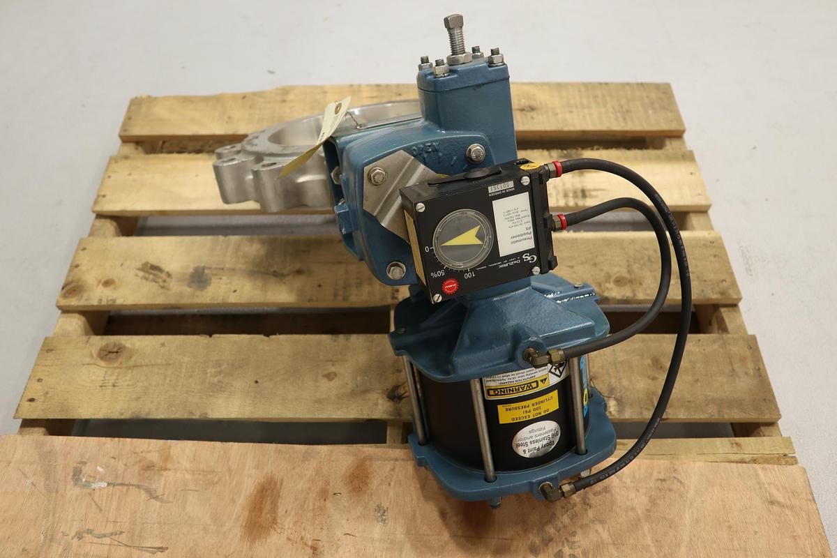 Unused Dezurik BHP 12" Air Operated Butterfly Valve #47506