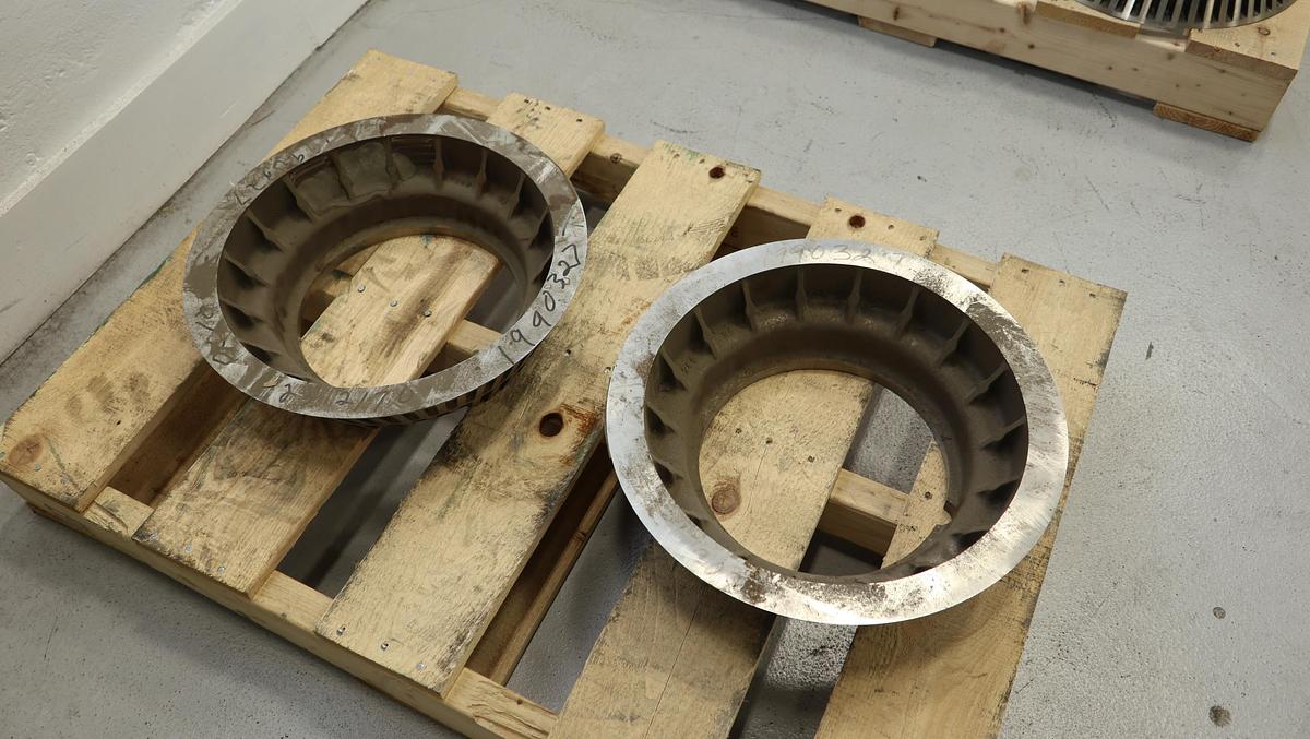 Unused Black Clawson Model 200 Hydraflaker 16" Diameter Inner Tackle #46984