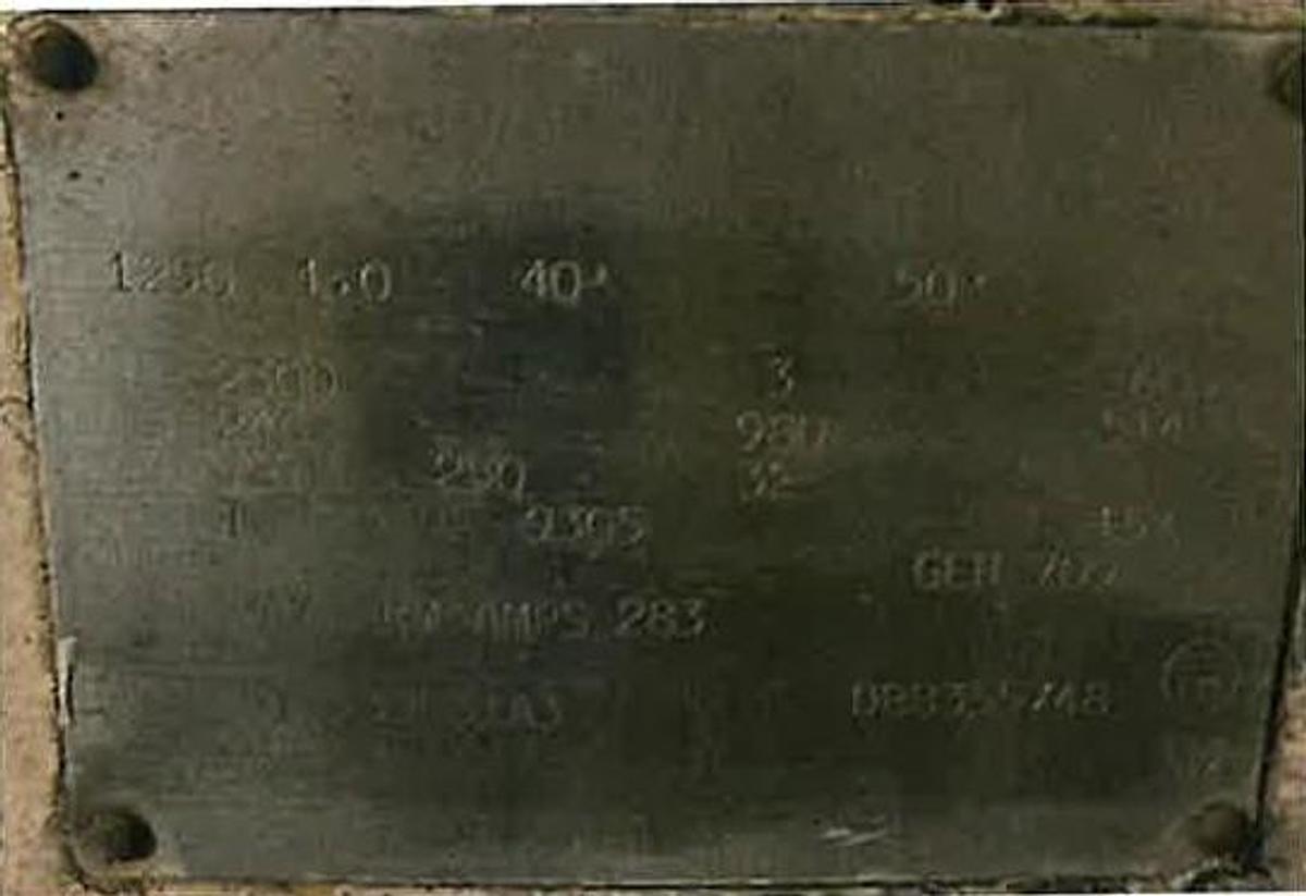 Used General Electric Motor #47335