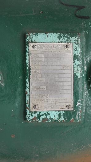 Used Goulds 3175 18" Pump Power End, 6x8x18 2-Vane Impeller #28822