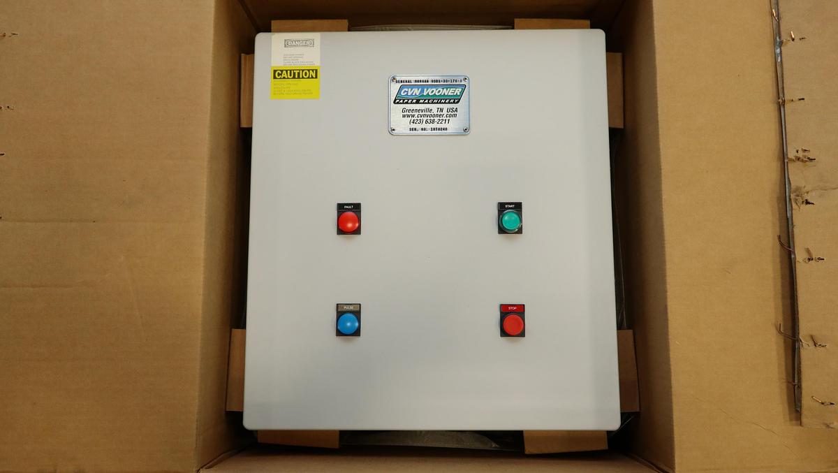 Unused CVN Vooner General Morgan GSD1-30-176-A (SRA 2000) Shower Oscillator Control Unit #47022