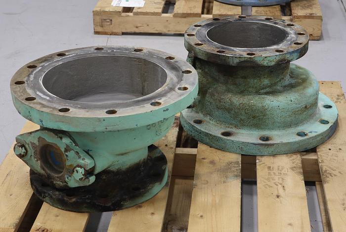 Used Goulds 3175 10x14 Transitional Clean Out Flange Adapter #45781
