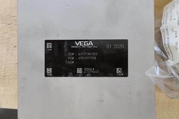 Unused VEGA Weightrac 31 Radiometric Sensor For Mass Flow Detection Assembly #46079