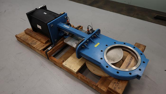 Unused A-C 14" Air Operated Knife Gate Valve #45663