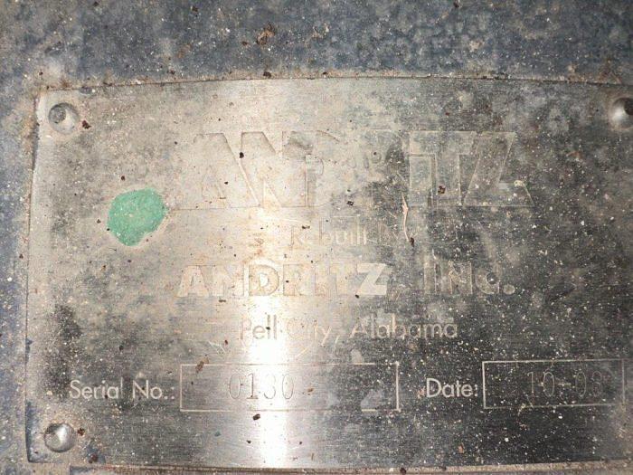 Used ANDRITZ 530 Liter High Pressure Digester Feeder #45196