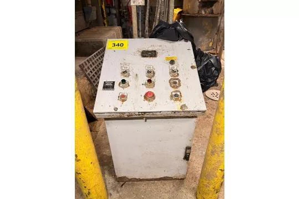 Used GL&V 34" Refiner with Anti-Clash System & Control Panel #47226