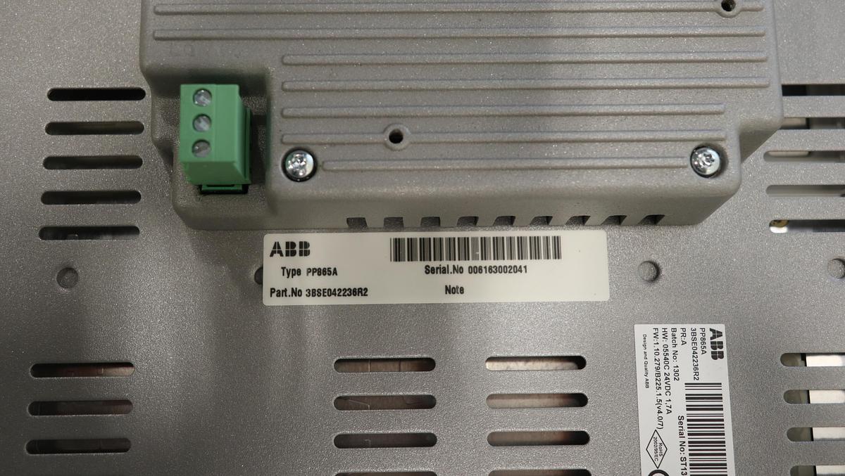 Unused ABB PP865A Touch Panel Display #46647