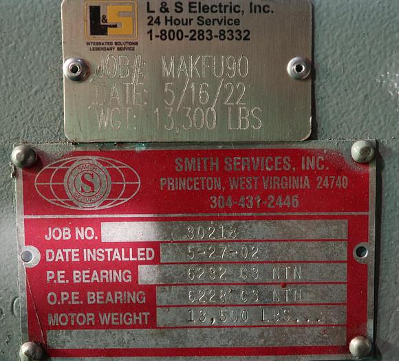 Refurbished GENERAL ELECTRIC Couch Drive DC Motor #46230