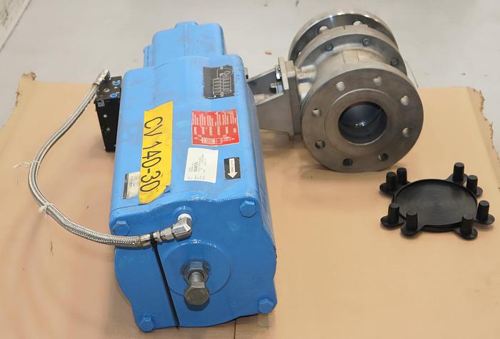 Unused Metso 4" Air Operated Ball Valve #45909