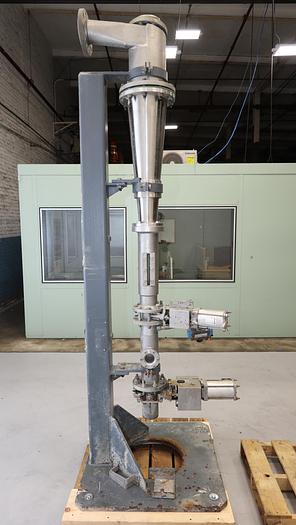 Used METSO HC-200B High Density Hydrocyclone Cleaner With Stand #45496