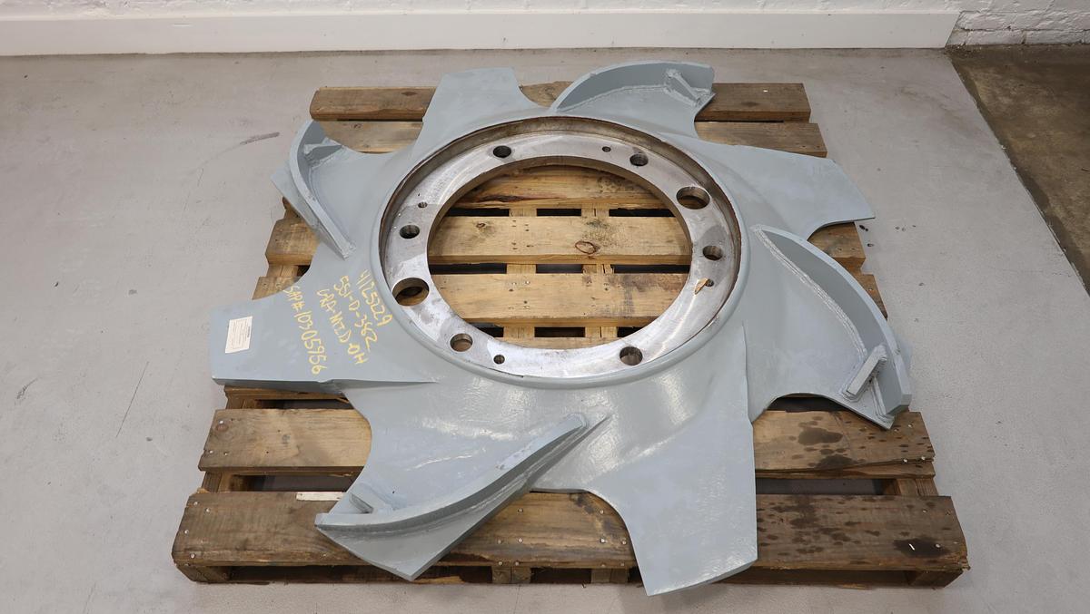 Refurbished Black Clawson 8-Vane 67.25" Vokes Rotor with Power Saver Vanes  #46977