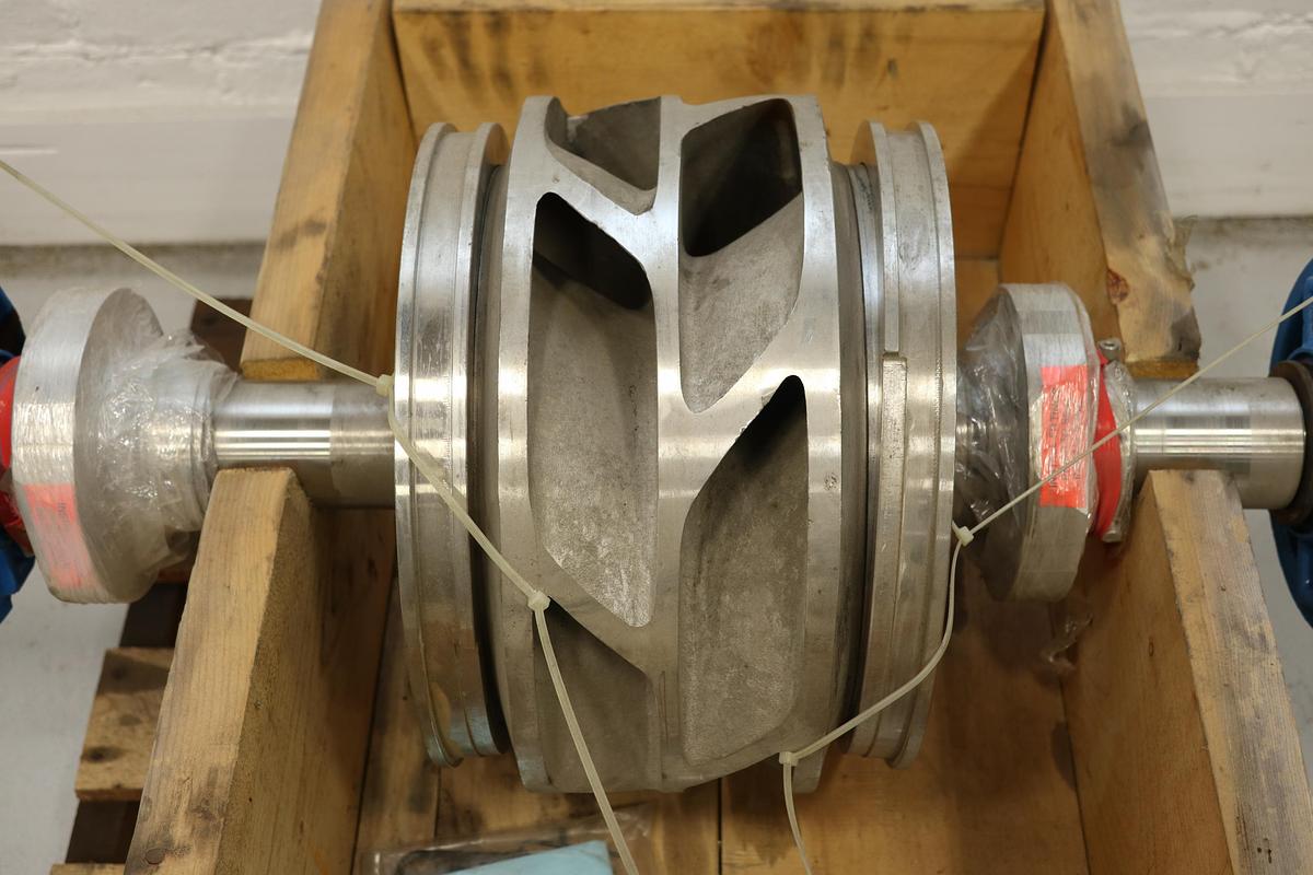 Used Goulds 3405 L Pump Rotating Assembly #47413