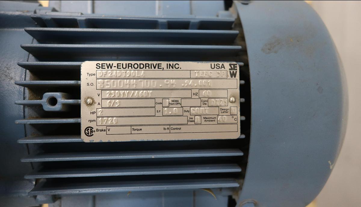 Unused Sew-Eurodrive "The Snuggler" Gear Drive With Motor #46635