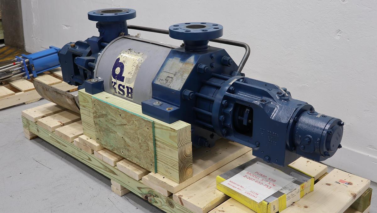 Refurbished KSB HGB 3/7 High Pressure Pump #47272