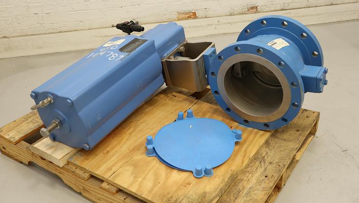 Unused Neles RECA10CJJSTA 8"x10" Vee Ball Valve #46534