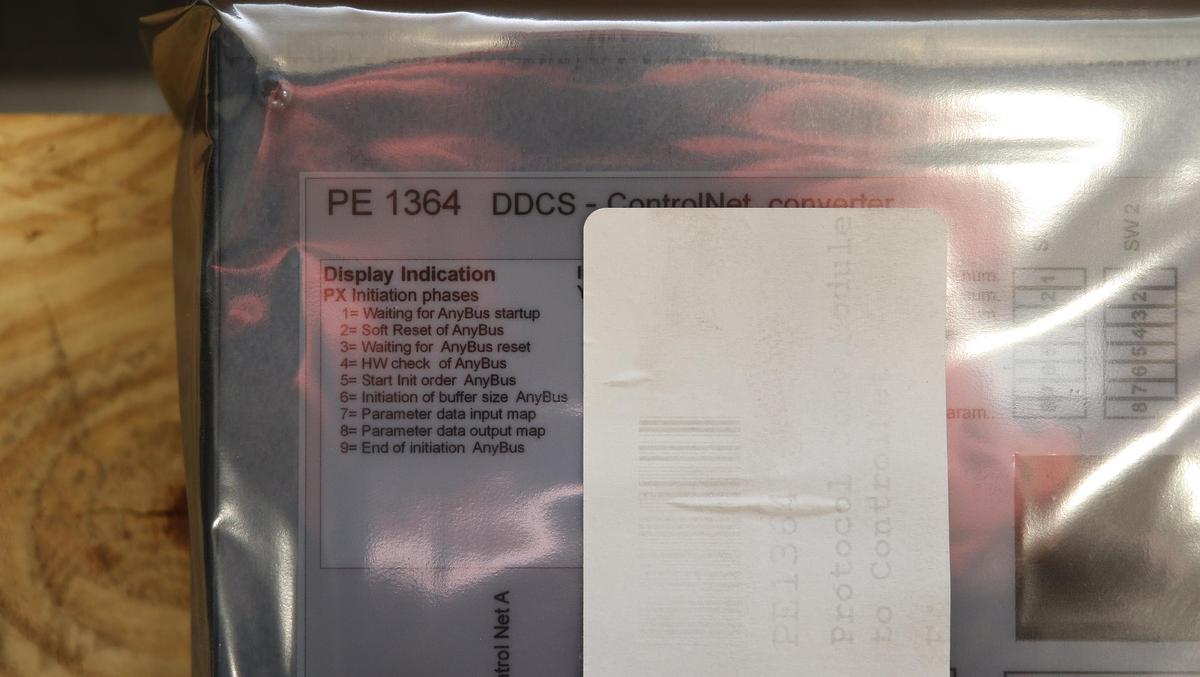 Unused ABB PE 1364 DDCS Control Net Converter #46646