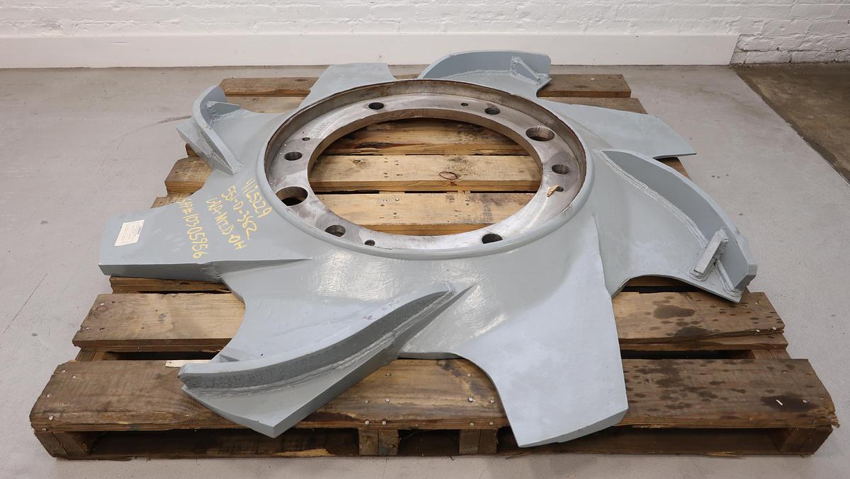 Refurbished Black Clawson 8-Vane 67.25" Vokes Rotor with Power Saver Vanes  #46977