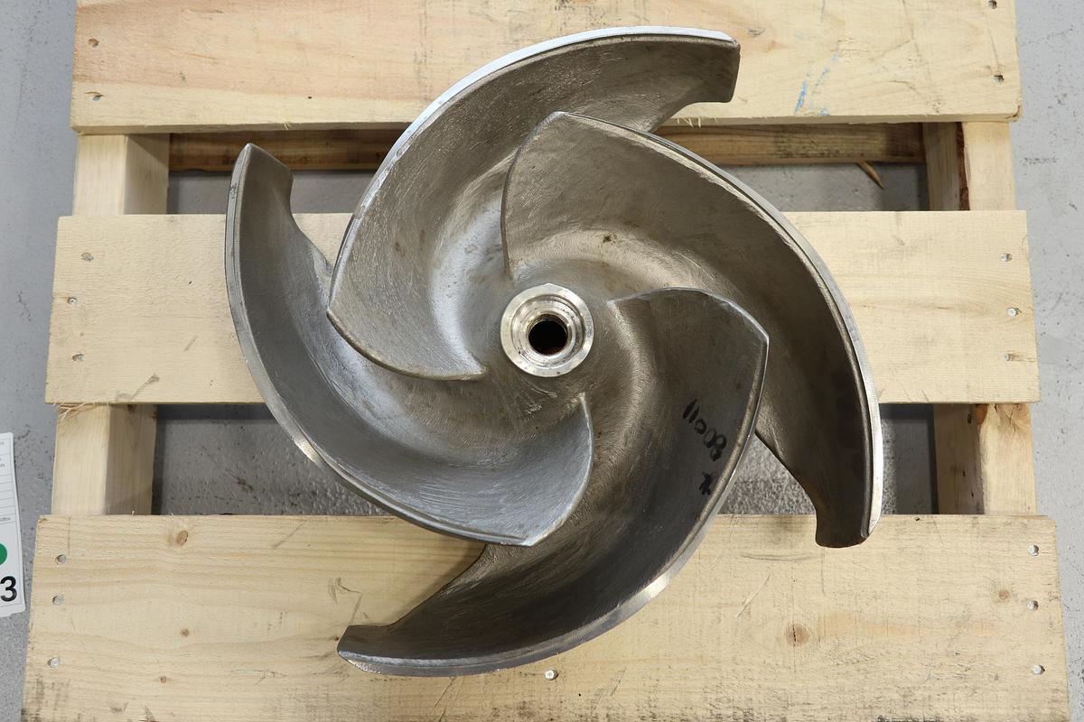 Unused Goulds 3175 8x10x18H/8x18x18H 4-Vane Impeller #47513