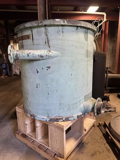 Used Bird Model 800 Pressure Screen Housing With Rotating assembly #46071