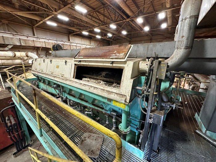 Used METSO Twin Roll Wash Press, New in 2003 #45194