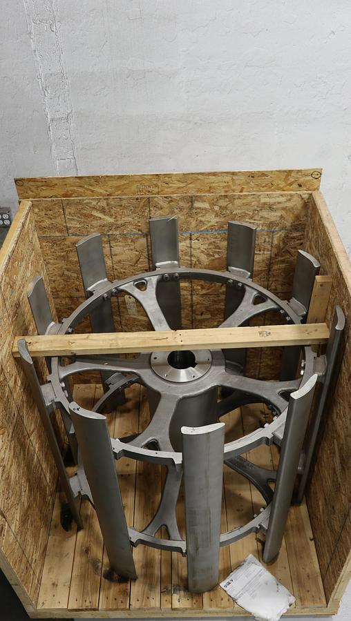 Unused GL&V M-50 Horizontal Pressure Screen 10-Foil Rotor #46784