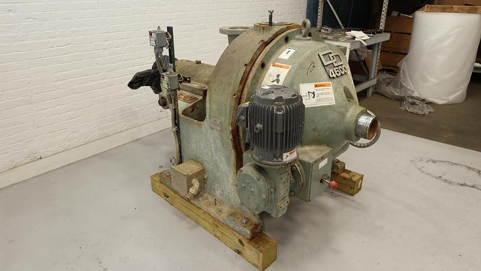 Used GL&V DD4600 26"/30" Disc Refiner With Spline Rotor  #44683