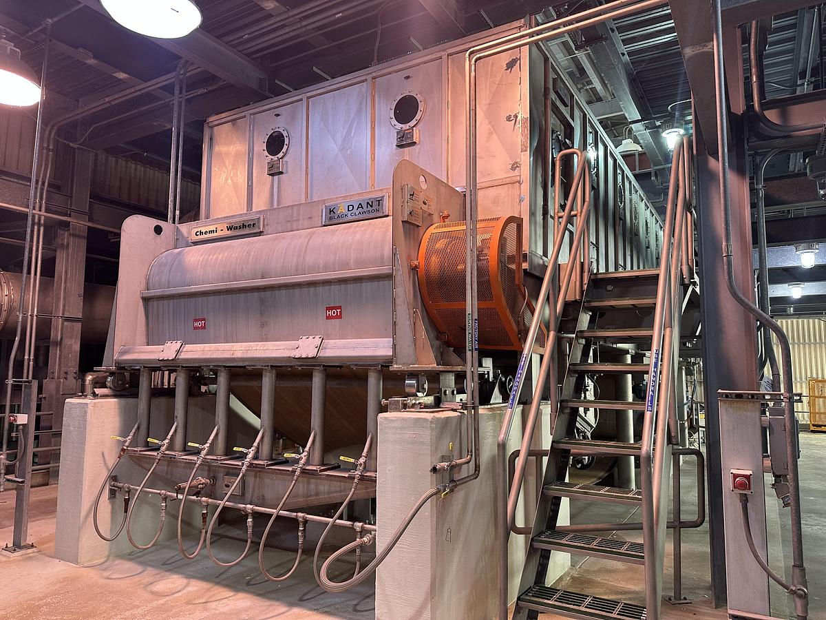 Used KADANT BLACK CLAWSON Chemiwasher