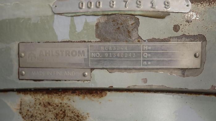 Used SULZER MCA 32-4 PUMP #45473