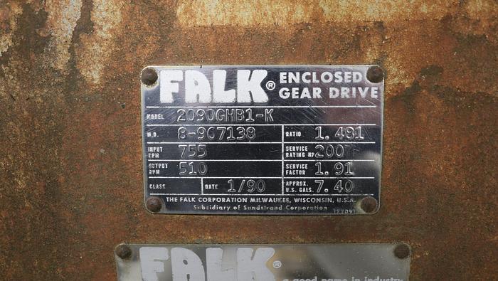 Used Falk 2090GHB1-K Gear Drive #46357