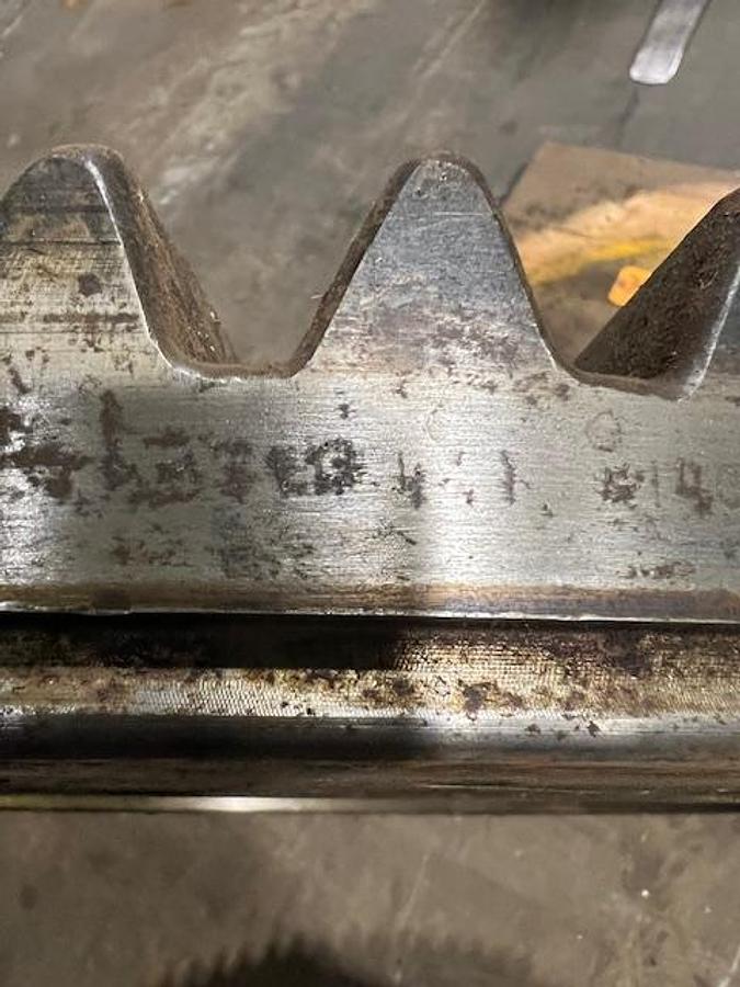 Used Black Clawson #3 Hydrapulper Bull Gear, 84 Teeth, 39.5" Outer, 27" Inner #35474