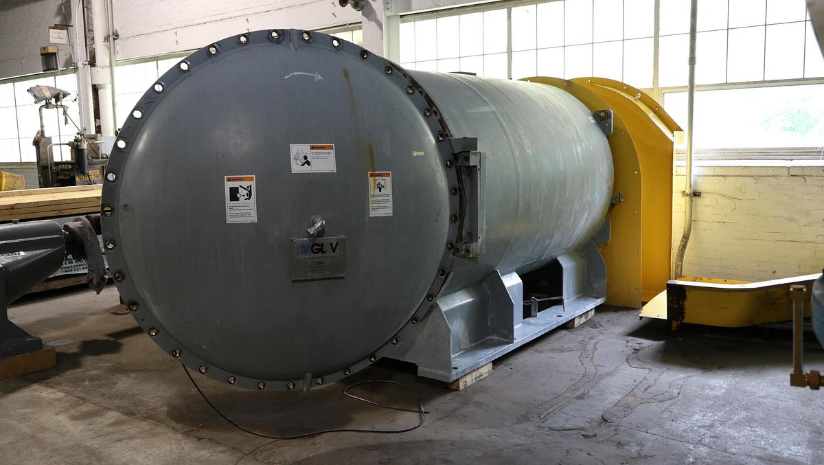 Used GL&V/Valmet M-50 Horizontal Pressure Screen #46667