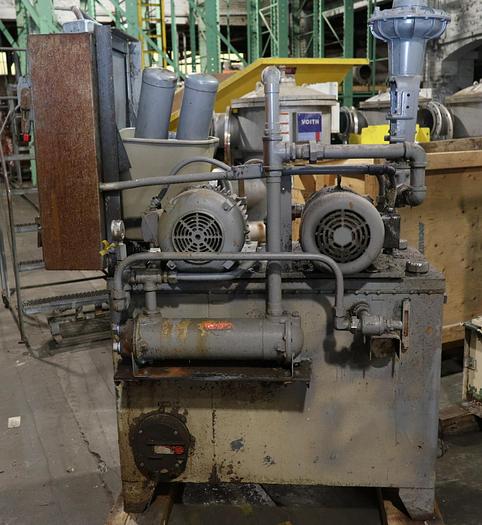 Used Manchester Single Nip 2-Roll Calender #46224