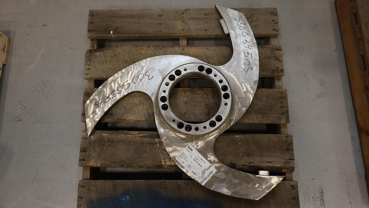 Unused Voith CMV 10 Contaminex 3-Vane Rotor #47217