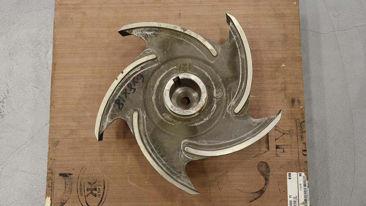 Used Goulds 3175 6x8x18 5-Vane Impeller #46560