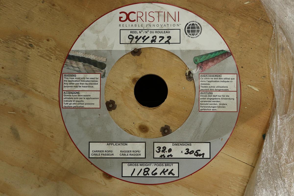Unused Cristini Twisted Ragger Rope #47388