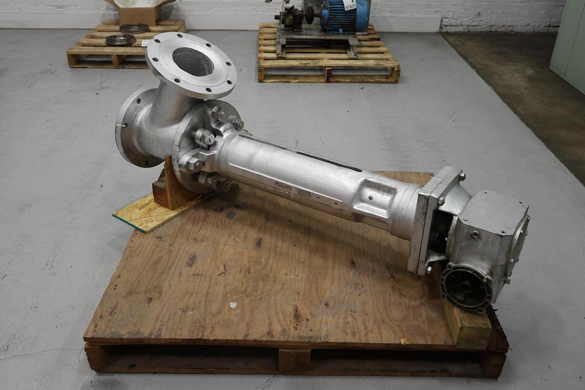 Used Strahman 6" Electric Drain Valve #47632