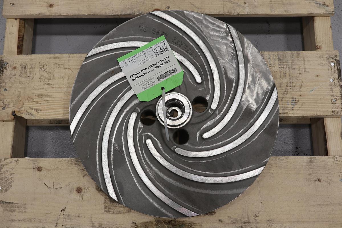 Unused Sulzer APT33-4 4-Vane Impeller #47579